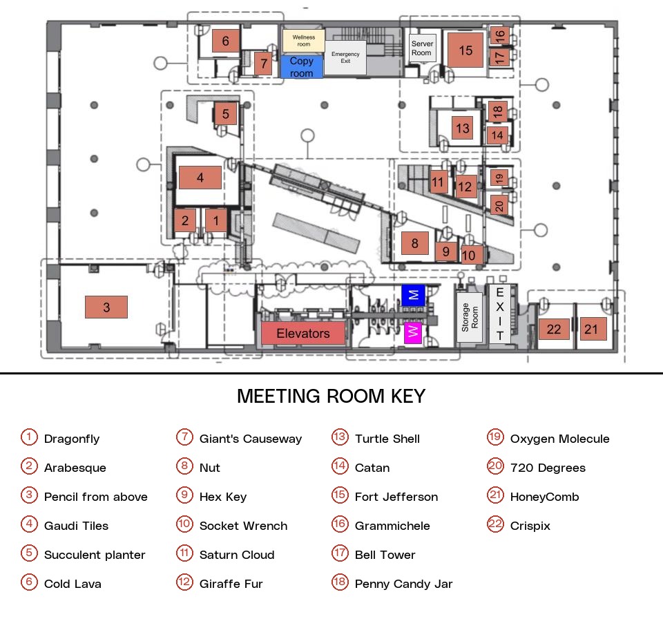 3rd Floor floorplan