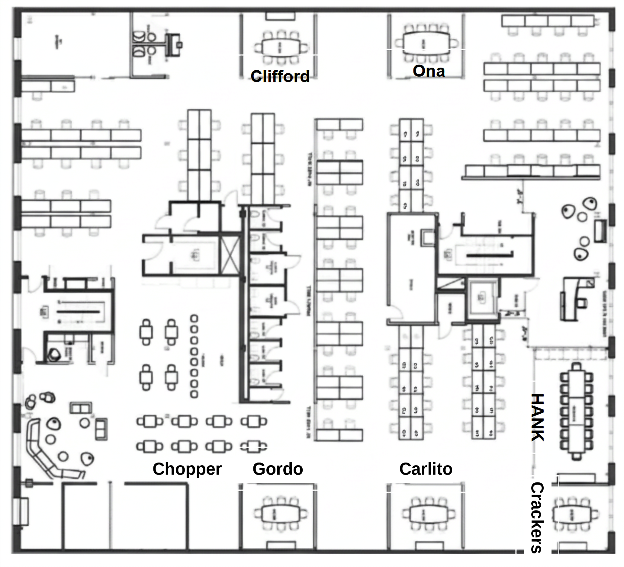 3rd Floor floorplan